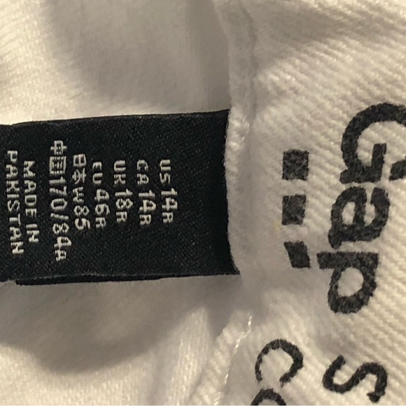 GAP Denim Capris Sz 14r - Picture 3 of 5